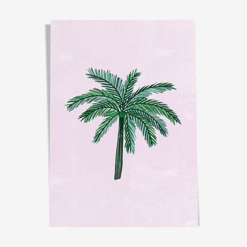 Illustration "palm tree"