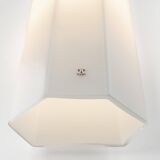 Pair of wall sconces in opal glass by Peill & Putzler, Germany