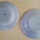4 soup plates of iron earth mismatched