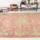 7x10 oriental & madallion vintage rug 207x304cm