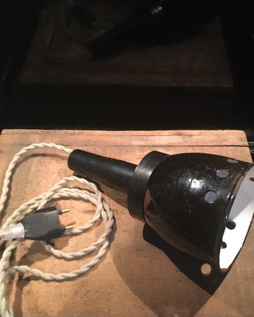 Industrial portable lamp, 3 M fabric cable