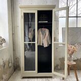 Glazed hosiery cabinet showcase
