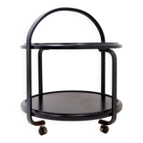 Mid-century blackened ash drinks cabinet - 20th century