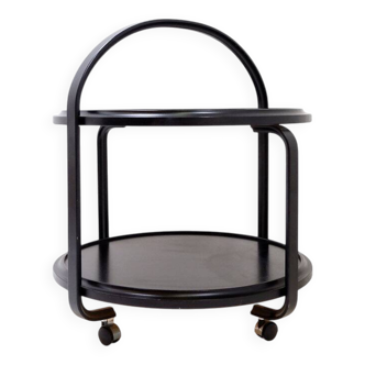 Mid-century blackened ash drinks cabinet - 20th century