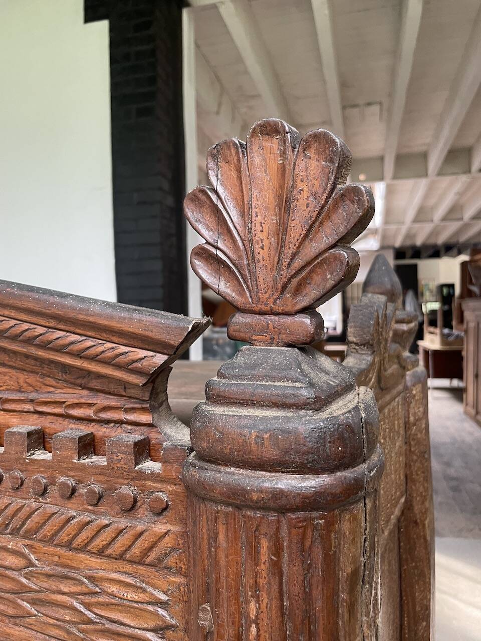 Auvergne brutalist folk art furniture 1890