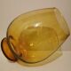Apothecary pot, vintage XXL candy in 70s amber glass