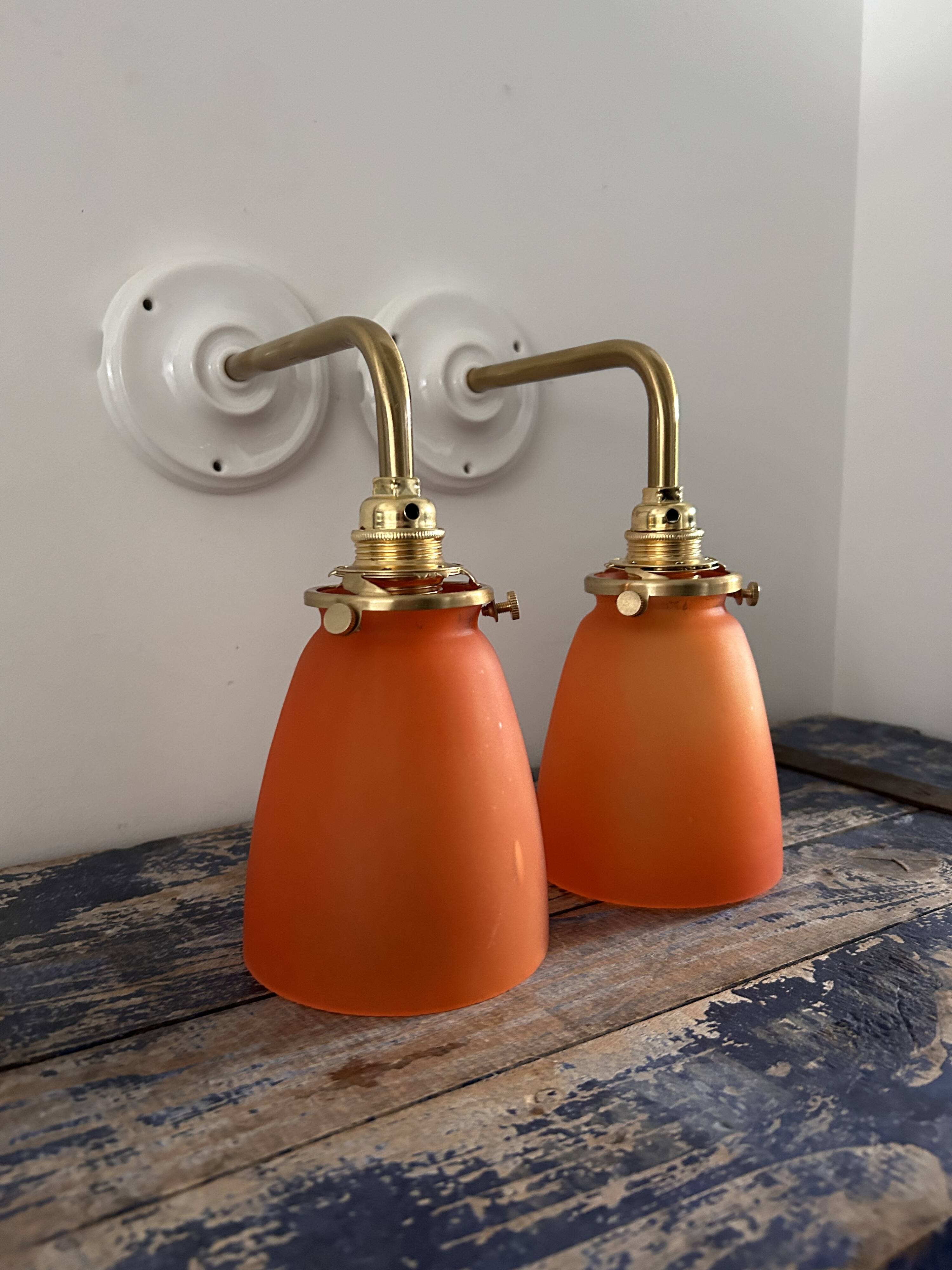 Pair of wall lights