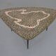 Large German Mosaic Kidney Coffee Table, 1960s
