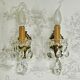 Paire d'appliques bronze