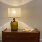 Lampe dame jeanne et jute