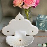 Enamelled soap holder size XL