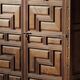 Handcrafted two-door cabinet, Spain, circa 1950