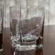 Set of 4 crystal whisky glasses from Sèvres.