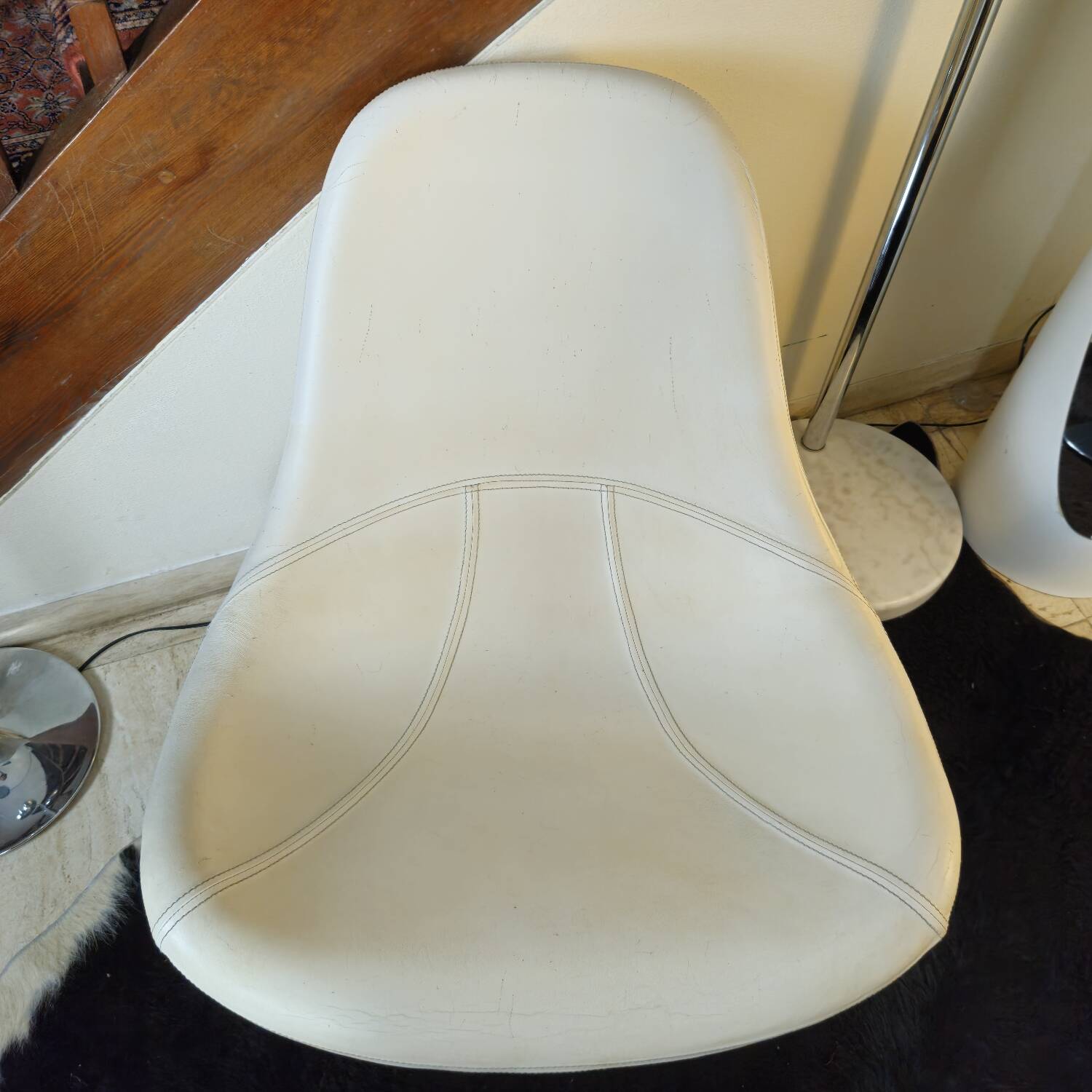 Ikea Tirup leather armchairs