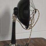 Old black lamp