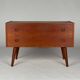 Scandinavian teak chest of drawers from the 1960s.