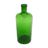 Green glass bottle