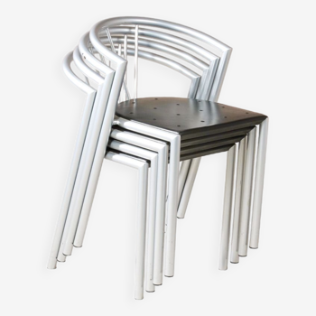 4 chaises postmodernes BKS Danemark