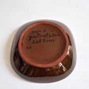 Vintage ceramic bowl by Jean Picart le Doux, circa 1960