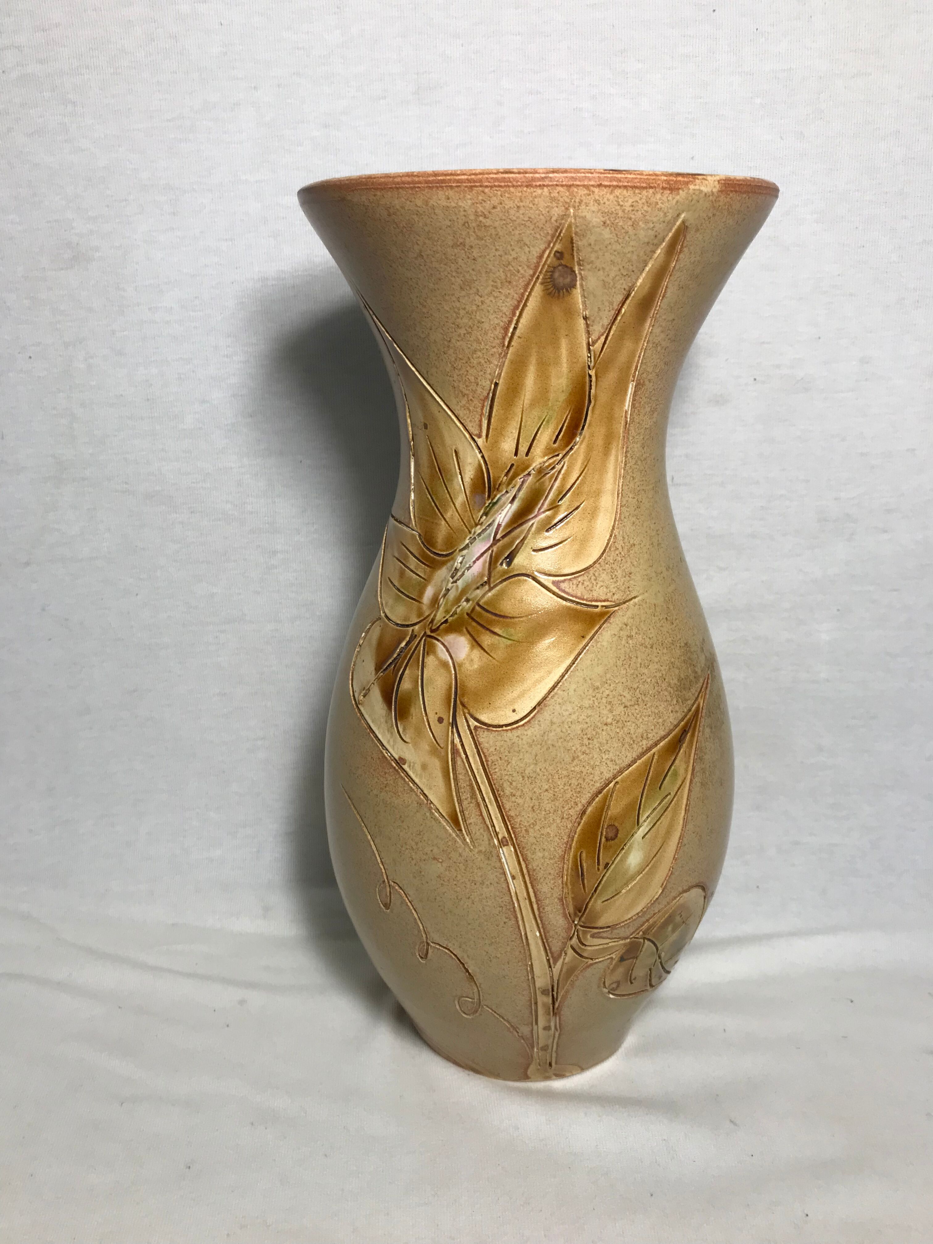 Former Vallauris ceramic vase