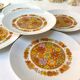 Vintage dessert plates made of bavaria Germany porcelain