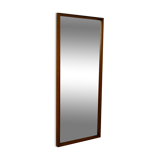 Scandinavian vintage teak mirror, 1950s