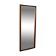 Scandinavian vintage teak mirror, 1950s