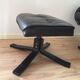 Armchair Scandinavian lounge swivel and tilt and his ottoman Unico 1970 Denmark