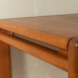 Table carrée en teck, de Grete Jalk, Glostrup Møbelfabrik, années 1960