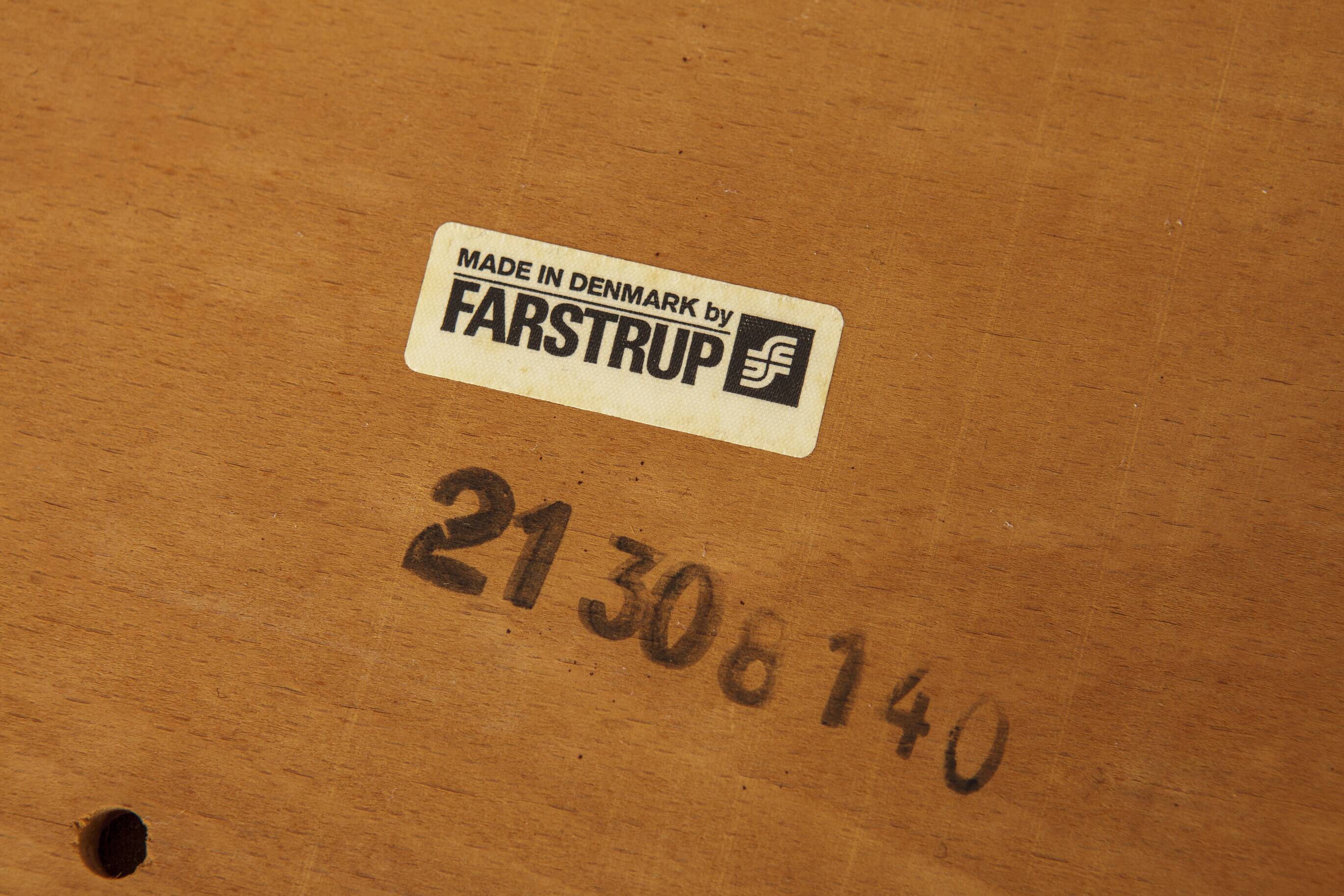 Set of 6 Farstrup Teak Dining Chairs, Danish Mid Century Chairs 1960s