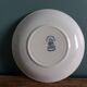 Saint Amand plate by Lebacqz & Bouchart, Colombier decoration, early 20th century