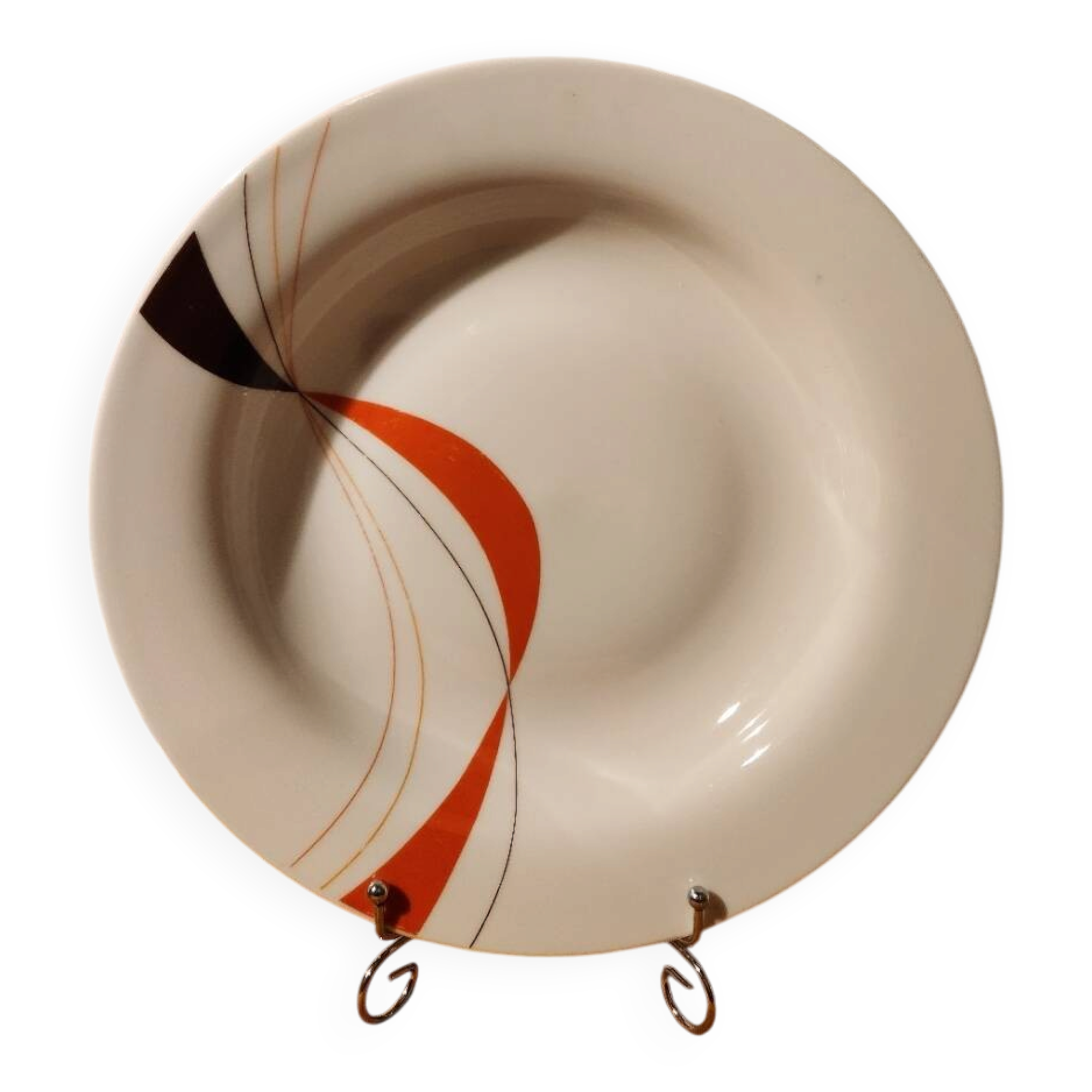 Large hollow round dish design 1970s Winterling Marktleuthen Bavaria
