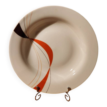 Large hollow round dish design 1970s Winterling Marktleuthen Bavaria