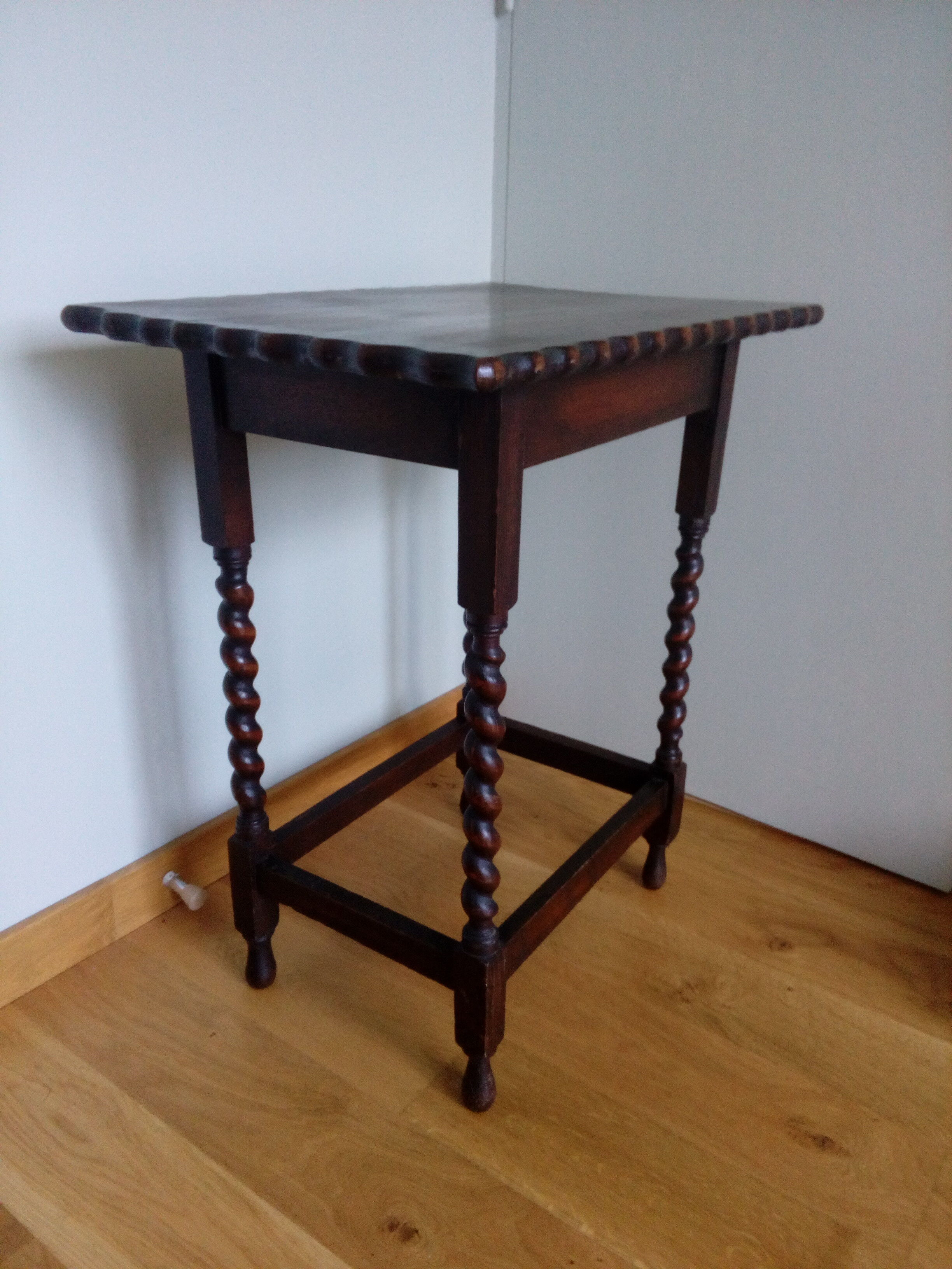 Wooden side table