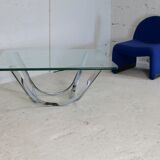Roger Sprunger square coffee table, Dunbar edition, USA, circa 1970