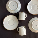 Set of 4 cups and 4 saucers Thomas Germany