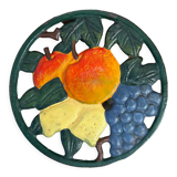 Coloured round cast iron trivia