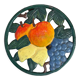 Coloured round cast iron trivia