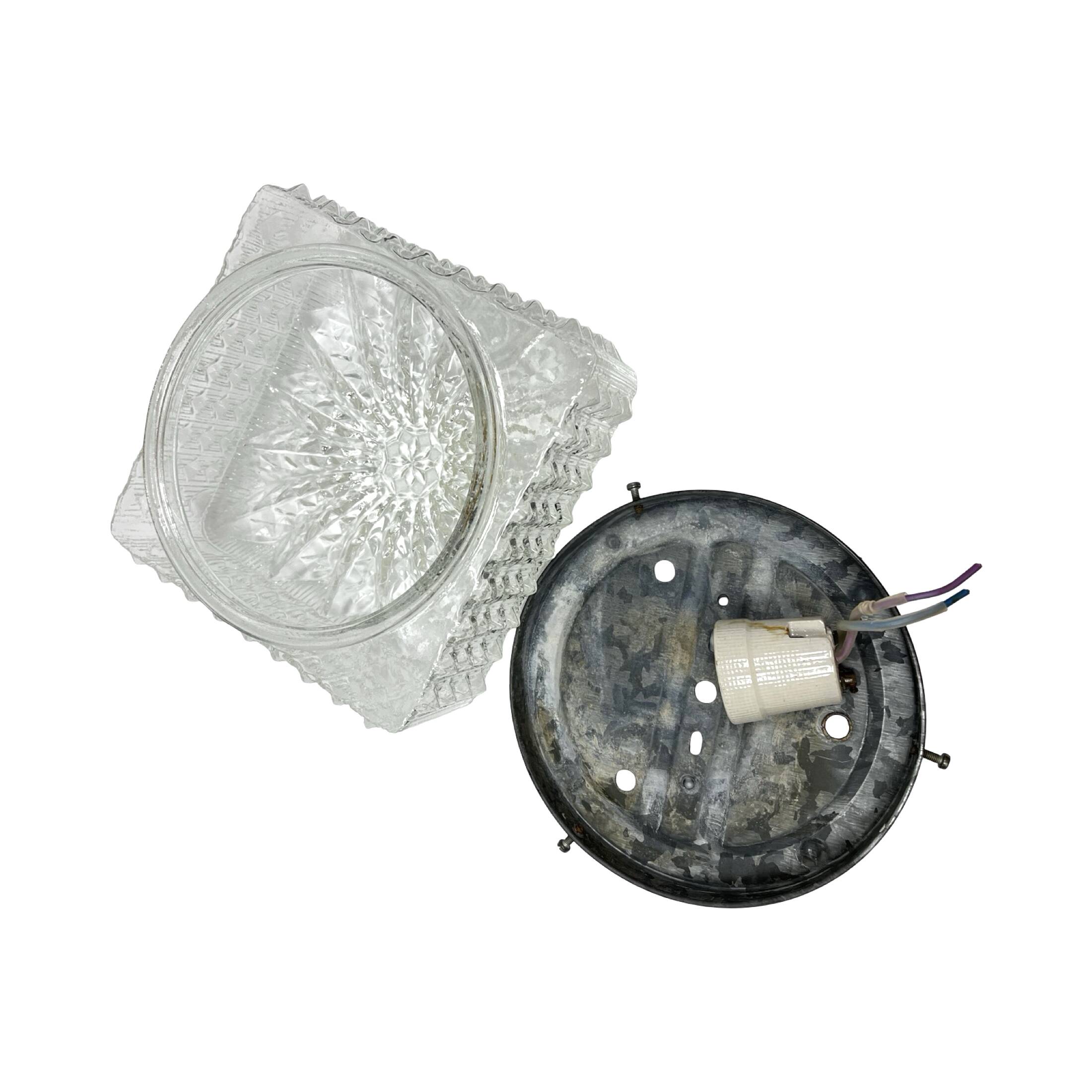 Hillebrand Leuchten ceiling/wall lamp – Model 65262, Germany, 1970s.