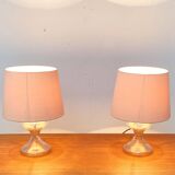 Mid-Century ML1 table lamps by Ingo Maurer for M-Design, Germany, 1960s, set of 2