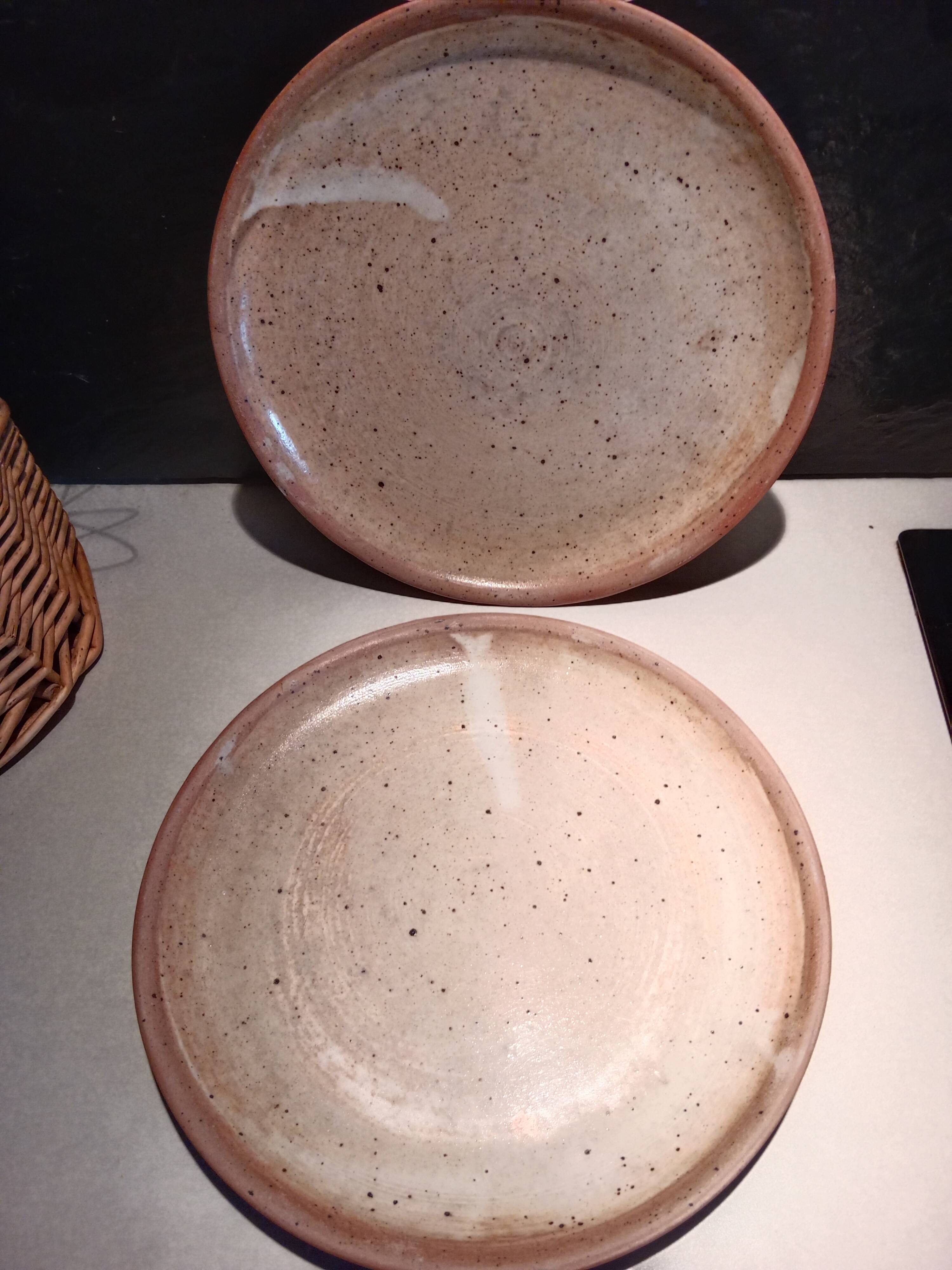 Stoneware plates