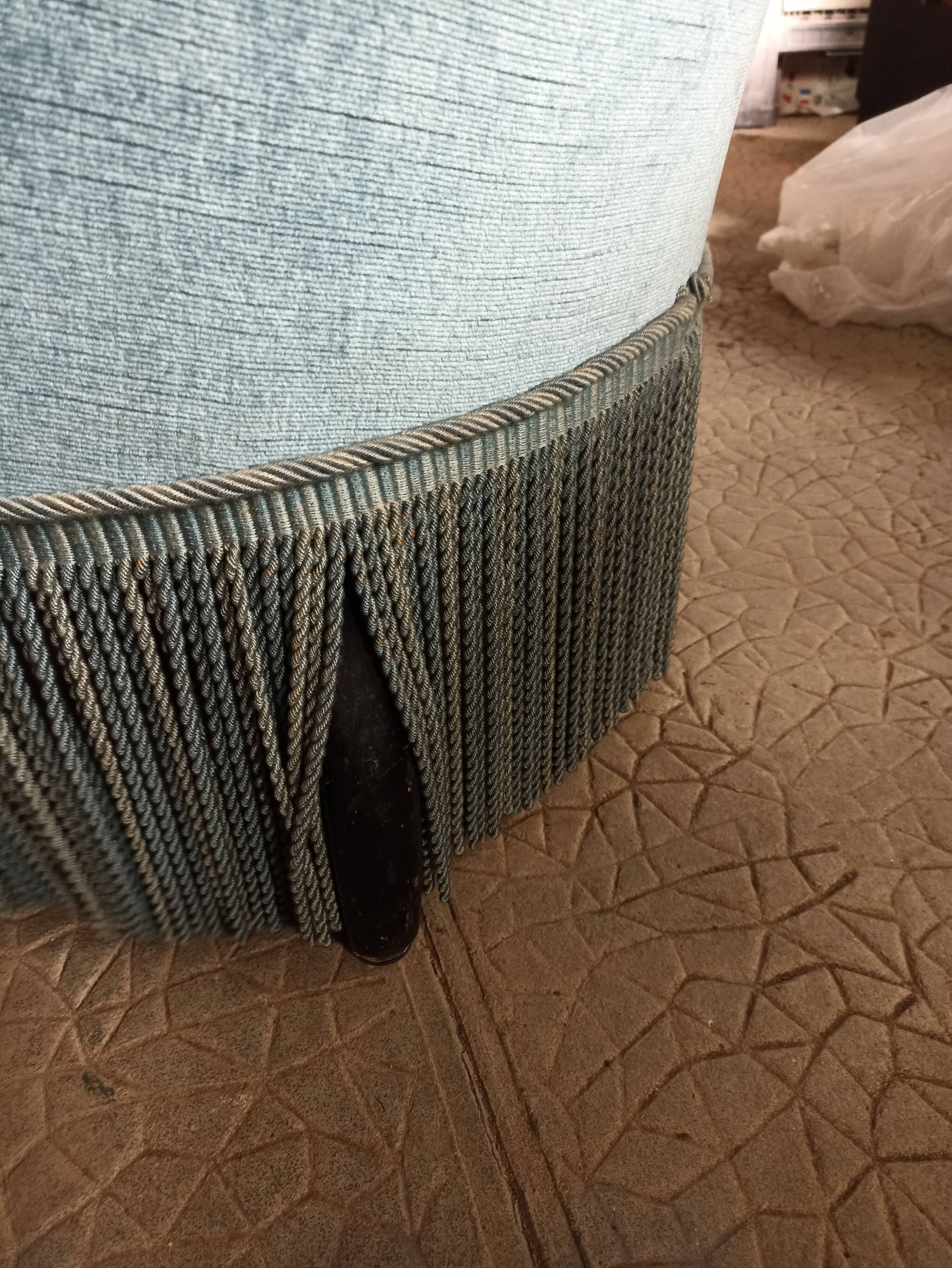 Pair of blue toad chairs