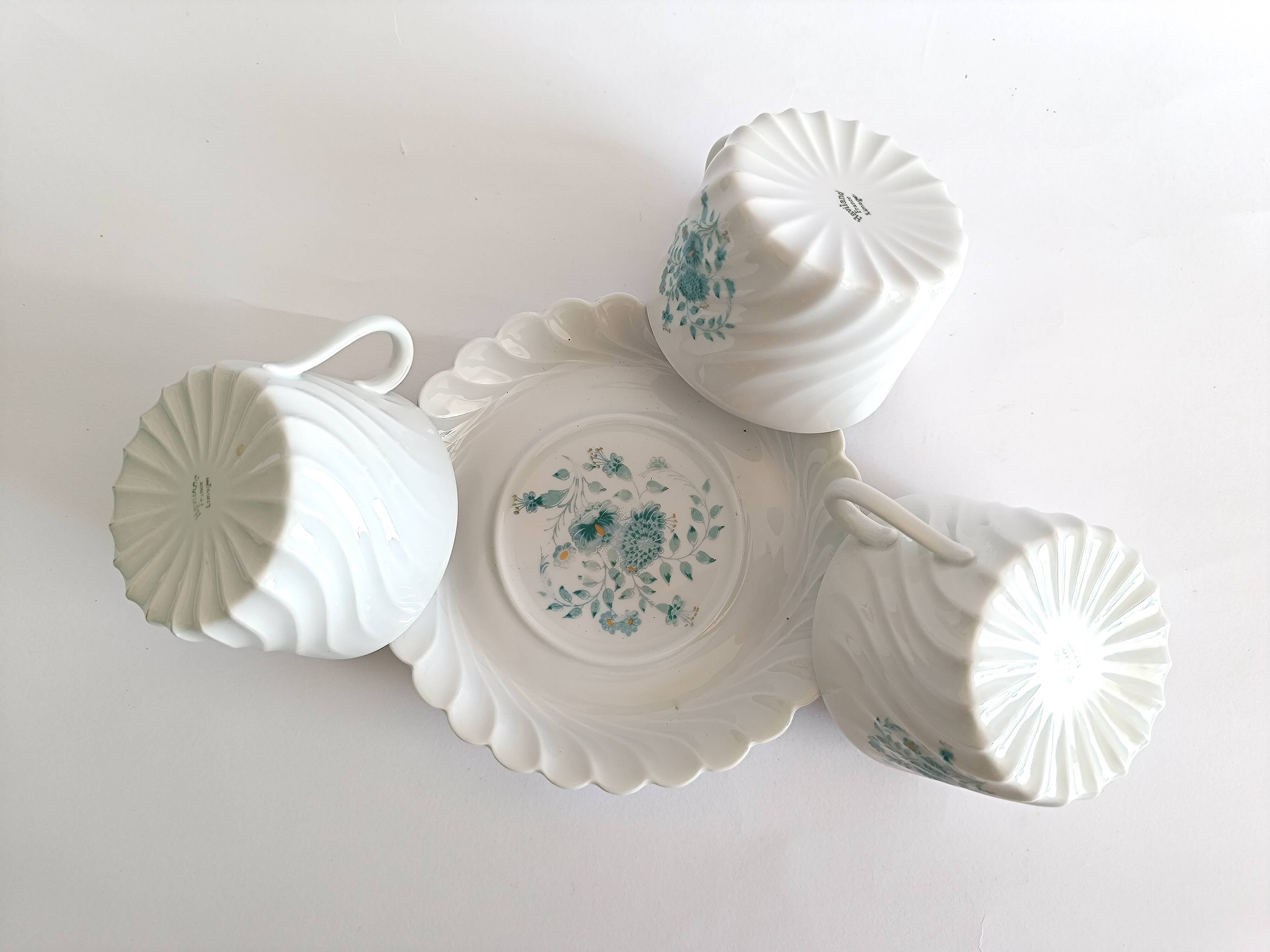 Haviland Limoges France coffee cups