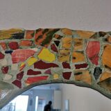 Vintage mosaic mirror 60x45cm