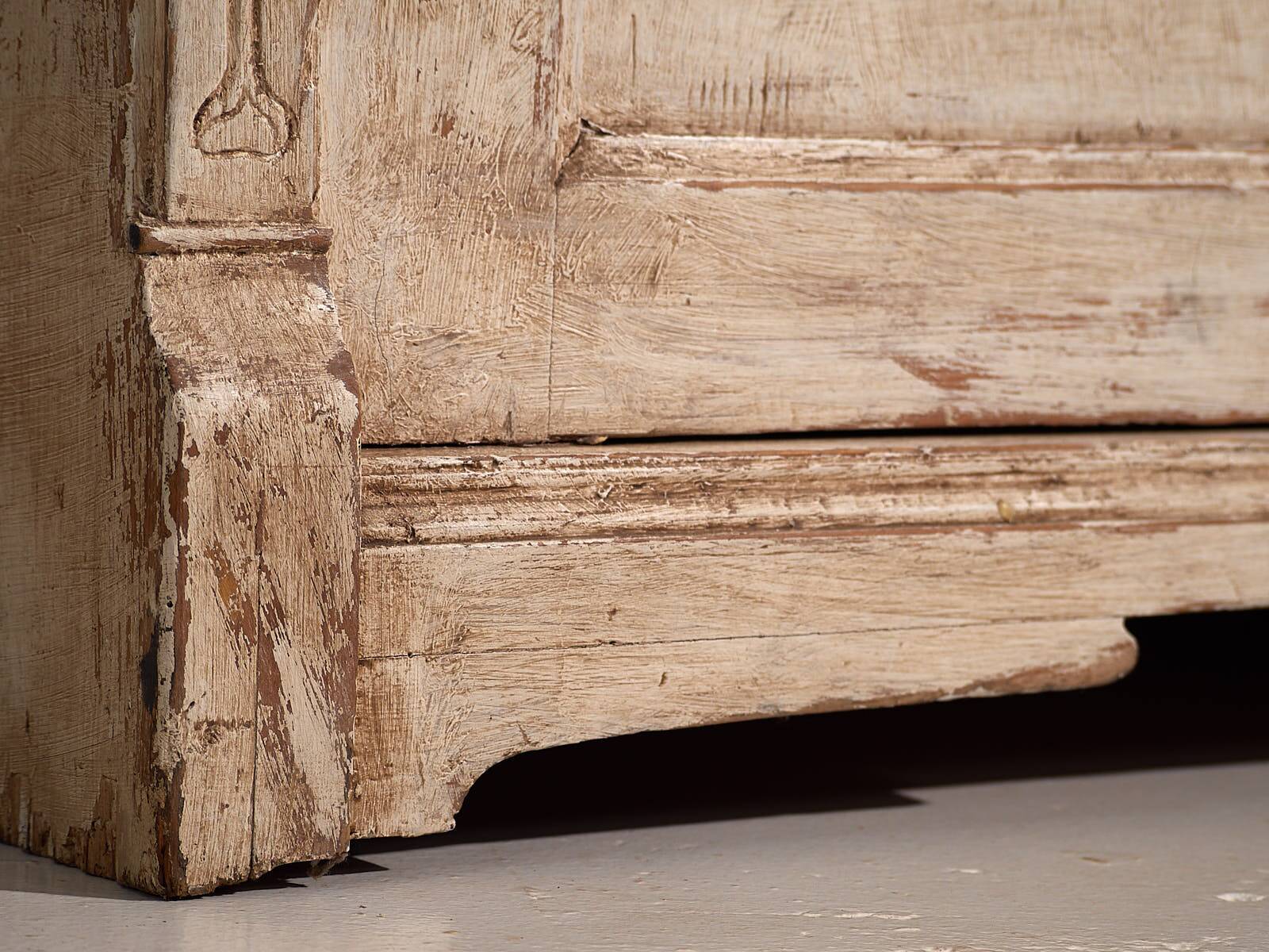 Antique white desk chest of drawers (circa 1920)