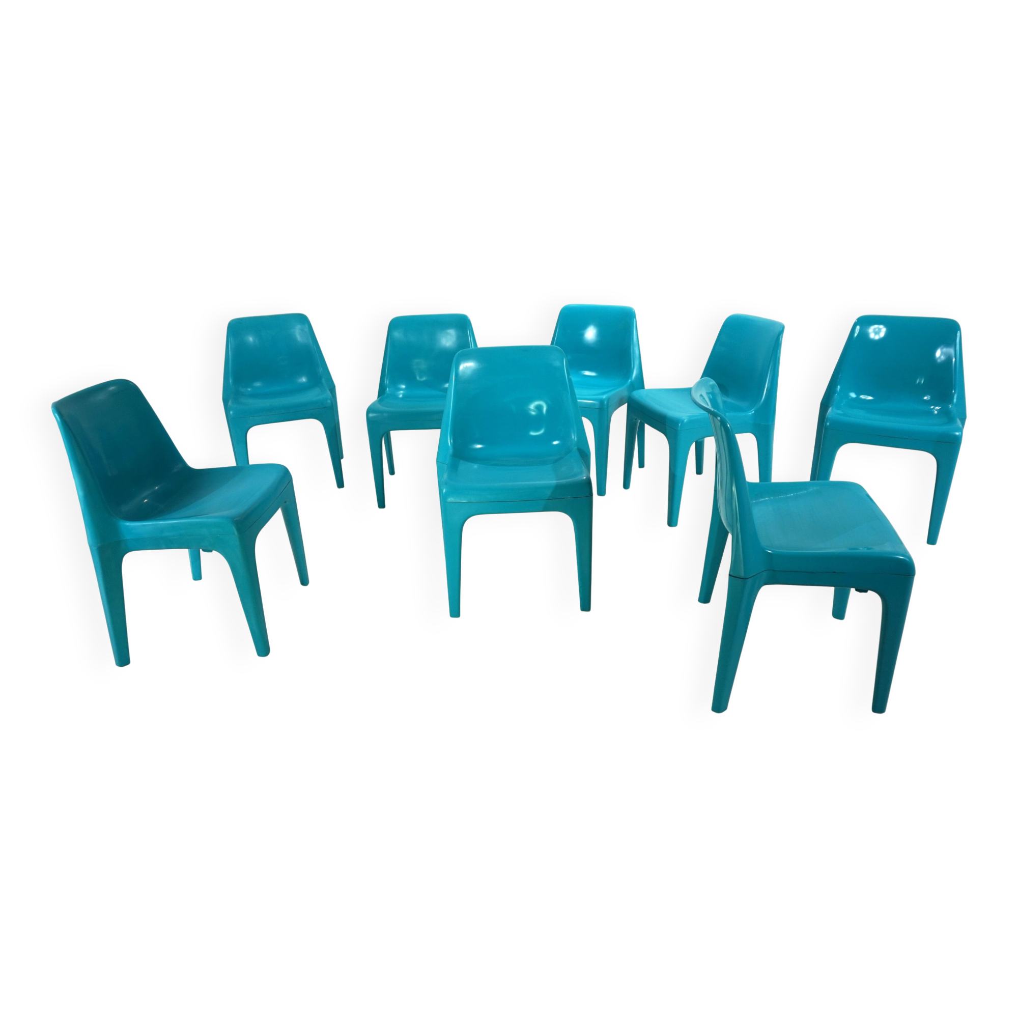 Schröder & Henzelmann Space Age Chair Model 4973, 1970