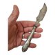 Butter knife, silver, late 19th century