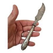 Couteau à beurre, argent,  fin xixeme