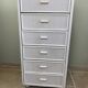 Chiffonnier vintage en osier