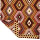 Turkish Kilim Yuruk Vintage 206x315 cm Geometric Red Orange
